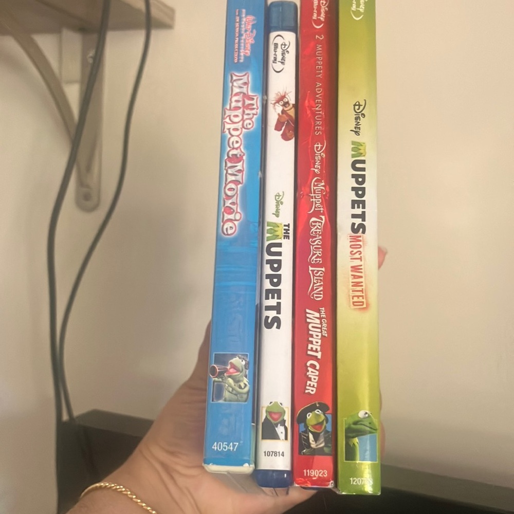 Disney Muppets DVD Collection - Blue, Red, Green
